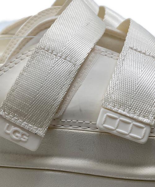 UGG（アグ）UGG (アグ) GoldenGlow Slide アイボリー サイズ:24の古着・服飾アイテム