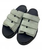 Dr.Martensドクターマーチン）の古着「RAINE SIDE SANDAL」｜ブラック  ライトグリーン