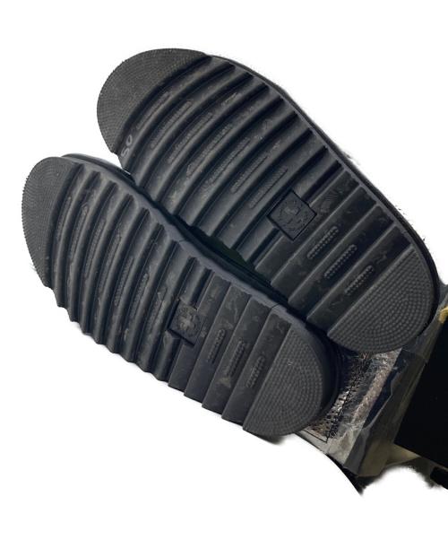 Dr.Martens（ドクターマーチン）Dr.Martens (ドクターマーチン) RAINE SIDE SANDAL ブラック  ライトグリーン サイズ:38の古着・服飾アイテム