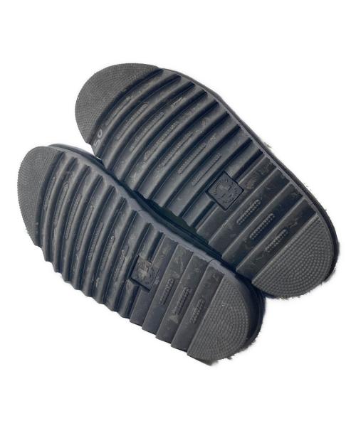 Dr.Martens（ドクターマーチン）Dr.Martens (ドクターマーチン) RAINE SIDE SANDAL ブラック  ライトグリーン サイズ:38の古着・服飾アイテム