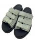 Dr.Martens（ドクターマーチン）の古着「RAINE SIDE SANDAL」｜ブラック  ライトグリーン