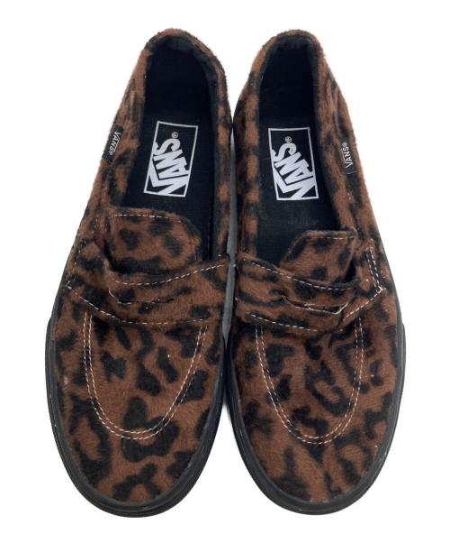VANS（ヴァンズ）VANS (ヴァンズ) Loafers Type Leopard ブラウン サイズ:23の古着・服飾アイテム