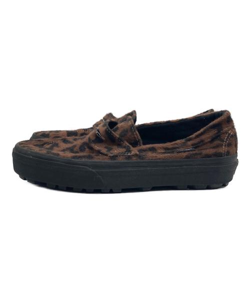 VANS（ヴァンズ）VANS (ヴァンズ) Loafers Type Leopard ブラウン サイズ:23の古着・服飾アイテム