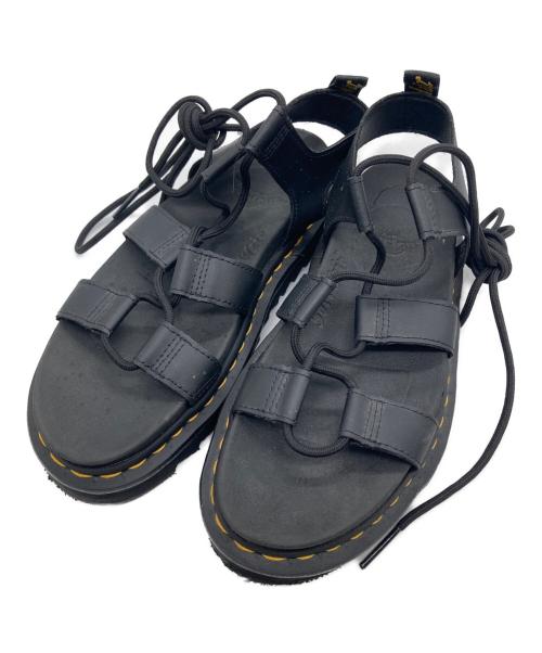 Dr.Martens（ドクターマーチン）Dr.Martens (ドクターマーチン) ストラップサンダル ブラック サイズ:UK 5の古着・服飾アイテム