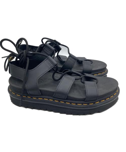 Dr.Martens（ドクターマーチン）Dr.Martens (ドクターマーチン) ストラップサンダル ブラック サイズ:UK 5の古着・服飾アイテム
