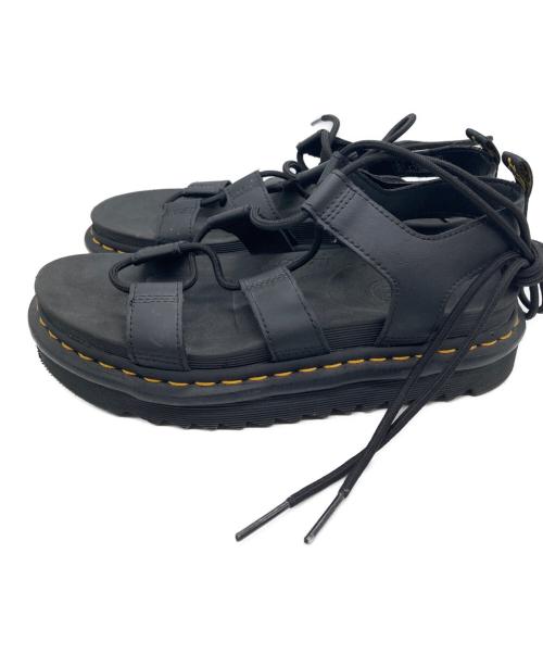 Dr.Martens（ドクターマーチン）Dr.Martens (ドクターマーチン) ストラップサンダル ブラック サイズ:UK 5の古着・服飾アイテム