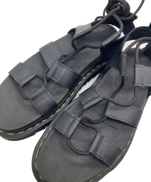 Dr.Martens（ドクターマーチン）Dr.Martens (ドクターマーチン) ストラップサンダル ブラック サイズ:UK 5の古着・服飾アイテム