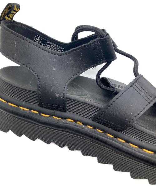 Dr.Martens（ドクターマーチン）Dr.Martens (ドクターマーチン) ストラップサンダル ブラック サイズ:UK 5の古着・服飾アイテム