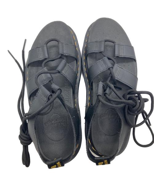 Dr.Martens（ドクターマーチン）Dr.Martens (ドクターマーチン) ストラップサンダル ブラック サイズ:UK 5の古着・服飾アイテム