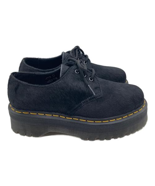 Dr.Martens（ドクターマーチン）Dr.Martens (ドクターマーチン) クアッド3ホールシューズ ブラック サイズ:UK 5の古着・服飾アイテム