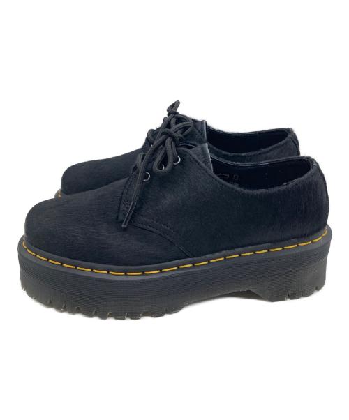 Dr.Martens（ドクターマーチン）Dr.Martens (ドクターマーチン) クアッド3ホールシューズ ブラック サイズ:UK 5の古着・服飾アイテム