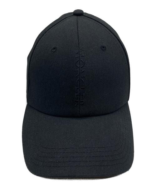 MONCLER（モンクレール）MONCLER (モンクレール) キャップ ブラックの古着・服飾アイテム