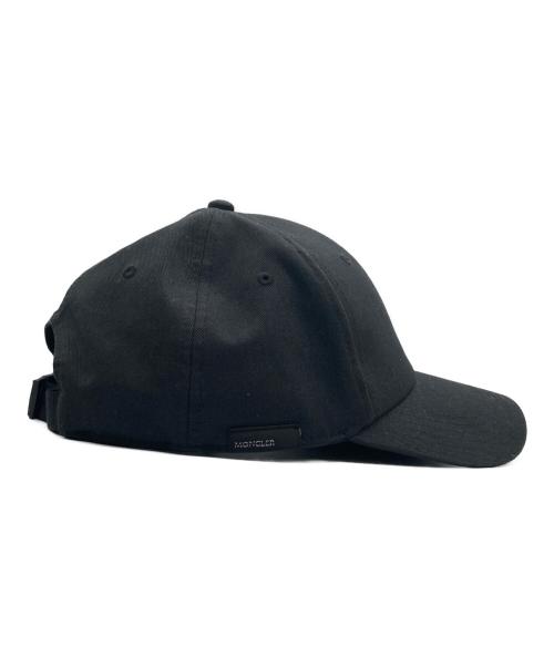 MONCLER（モンクレール）MONCLER (モンクレール) キャップ ブラックの古着・服飾アイテム