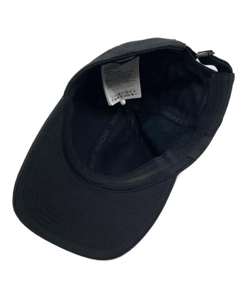 MONCLER（モンクレール）MONCLER (モンクレール) キャップ ブラックの古着・服飾アイテム