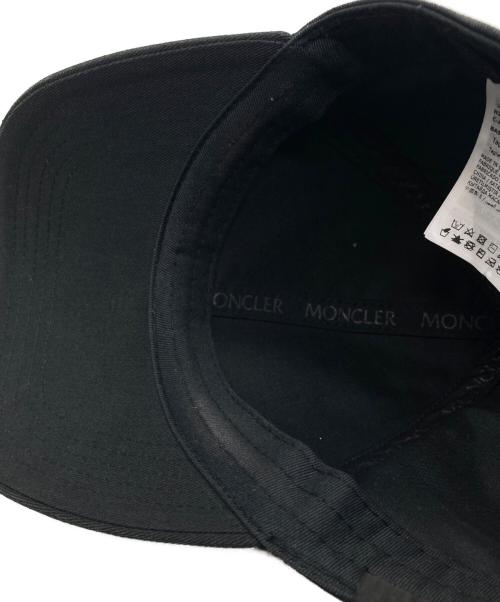 MONCLER（モンクレール）MONCLER (モンクレール) キャップ ブラックの古着・服飾アイテム