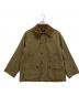 Barbour（バブアー）の古着「BEDALE ピーチスキンジャケット」｜オリーブ