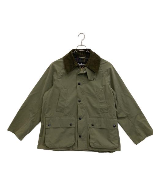 Barbour（バブアー）Barbour (バブアー) BEDALE ピーチスキンコットンブルゾン グリーン サイズ:36の古着・服飾アイテム