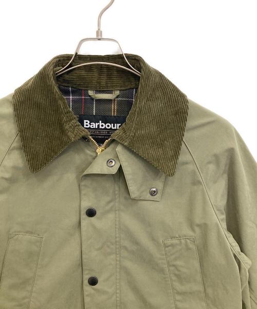 Barbour（バブアー）Barbour (バブアー) BEDALE ピーチスキンコットンブルゾン グリーン サイズ:36の古着・服飾アイテム