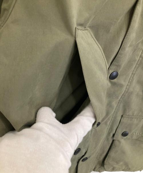 Barbour（バブアー）Barbour (バブアー) BEDALE ピーチスキンコットンブルゾン グリーン サイズ:36の古着・服飾アイテム
