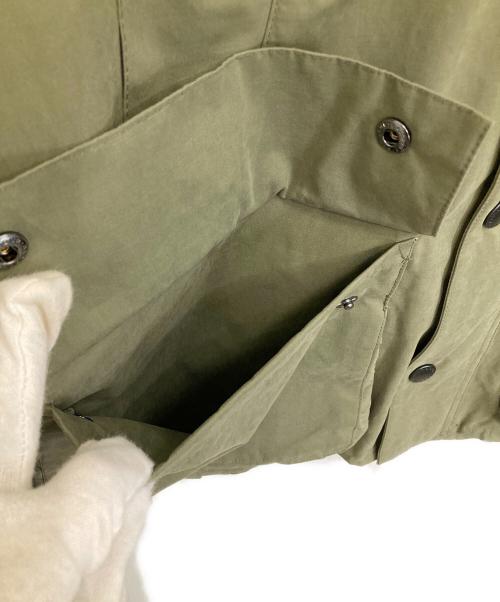 Barbour（バブアー）Barbour (バブアー) BEDALE ピーチスキンコットンブルゾン グリーン サイズ:36の古着・服飾アイテム