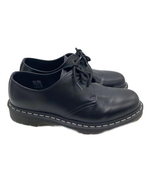 Dr.Martens（ドクターマーチン）Dr.Martens (ドクターマーチン) 3ホールシューズ ブラック サイズ:UK8の古着・服飾アイテム