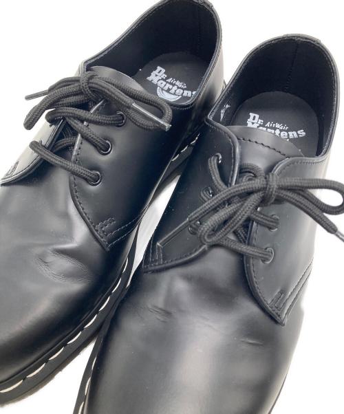 Dr.Martens（ドクターマーチン）Dr.Martens (ドクターマーチン) 3ホールシューズ ブラック サイズ:UK8の古着・服飾アイテム