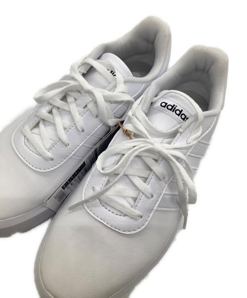 adidas（アディダス）adidas (アディダス) ローカットスニーカー ホワイト サイズ:25 未使用品の古着・服飾アイテム