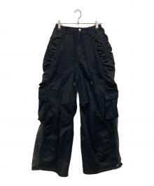 MAISON SPECIAL（メゾンスペシャル）の古着「Bicolor Cargo Pants」｜ブラック