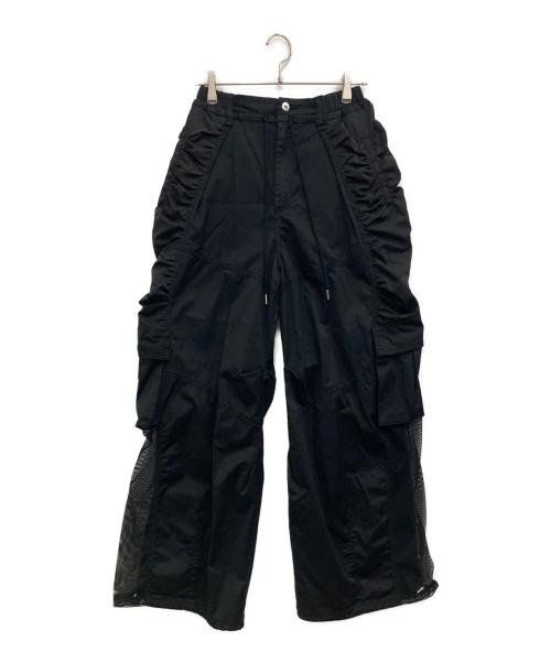 MAISON SPECIAL（メゾンスペシャル）MAISON SPECIAL (メゾンスペシャル) Bicolor Cargo Pants ブラック サイズ:36の古着・服飾アイテム