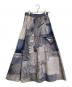 Ameri (アメリ) DENIM PATCHWORK PRINT SKIRT インディゴ サイズ:M：13000円