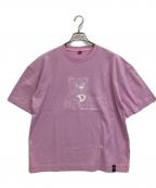 DOUBLE STANDARD CLOTHINGダブルスタンダードクロージング）の古着「DSC/ NEOベアフライスTシャツ」｜ピンク