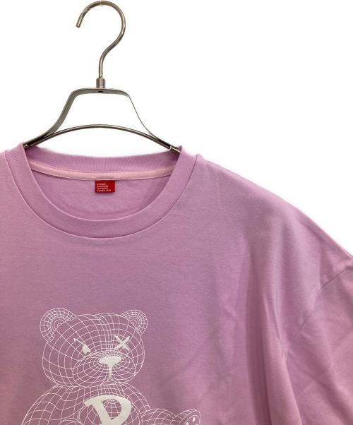 DOUBLE STANDARD CLOTHING（ダブルスタンダードクロージング）DOUBLE STANDARD CLOTHING (ダブルスタンダードクロージング) DSC/ NEOベアフライスTシャツ ピンク サイズ:FREEの古着・服飾アイテム