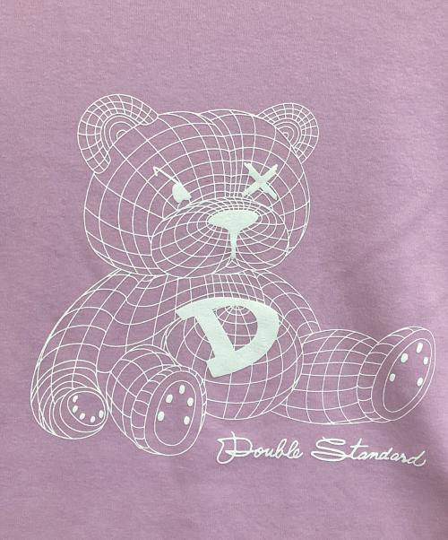 DOUBLE STANDARD CLOTHING（ダブルスタンダードクロージング）DOUBLE STANDARD CLOTHING (ダブルスタンダードクロージング) DSC/ NEOベアフライスTシャツ ピンク サイズ:FREEの古着・服飾アイテム