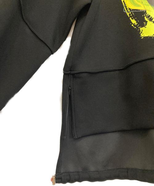 OMMO（オーエムエムオー）OMMO (オーエムエムオー) CIRCLE PAINT SWEAT TOP ブラック サイズ:FREEの古着・服飾アイテム