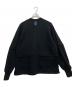 OMMO (オーエムエムオー) CIRCLE PAINT SWEAT TOP ブラック サイズ:FREE：19000円