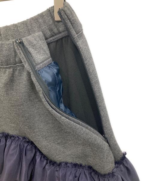 OMMO（オーエムエムオー）OMMO (オーエムエムオー) MANY FRILLS VOLUME SK パープル サイズ:38の古着・服飾アイテム