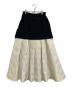 OMMO (オーエムエムオー) MIX FABRIC FLARE SK ブラック サイズ:38：17000円