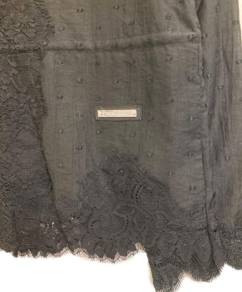 PRANK PROJECT（プランクプロジェクト）PRANK PROJECT (プランクプロジェクト) Dot Jacquard Lace Cardigan ブラック サイズ:FREE 未使用品の古着・服飾アイテム