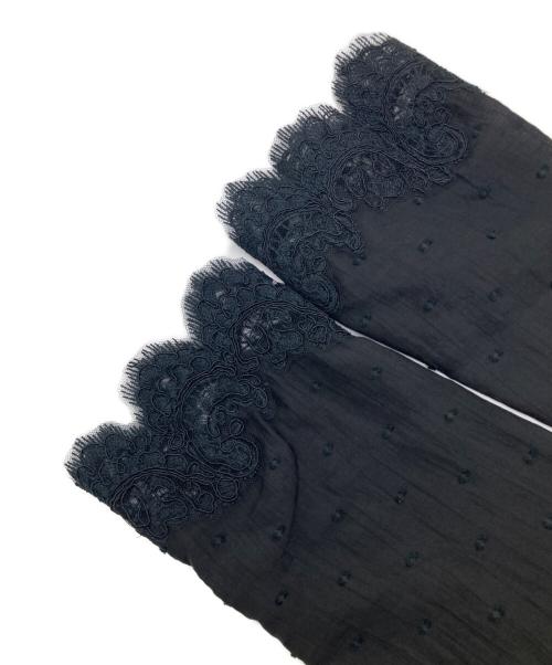 PRANK PROJECT（プランクプロジェクト）PRANK PROJECT (プランクプロジェクト) Dot Jacquard Lace Cardigan ブラック サイズ:FREE 未使用品の古着・服飾アイテム