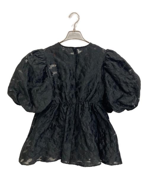 MAISON SPECIAL（メゾンスペシャル）MAISON SPECIAL (メゾンスペシャル) Sheer Flower Jacquard Blouse ブラック サイズ:FREE 未使用品の古着・服飾アイテム