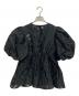 MAISON SPECIAL (メゾンスペシャル) Sheer Flower Jacquard Blouse ブラック サイズ:FREE 未使用品：14000円