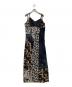 AMERI（アメリ）の古着「MEDI VARIOUS PATTERN CAMI DRESS」｜ブラック