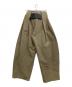PRANK PROJECT (プランクプロジェクト) High-Waist Belted Tuck Pants ベージュ サイズ:36：15000円