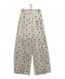 TAGEECHITA（タジチタ）の古着「Polka Dot Wide Pants」｜アイボリー