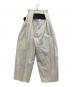 PRANK PROJECT (プランクプロジェクト) High-Waist Belted Tuck Pants ホワイト サイズ:38：17000円