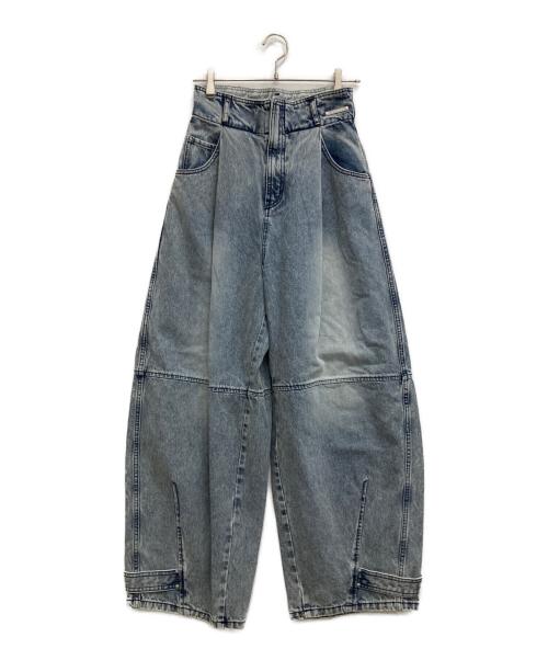 PRANK PROJECT（プランクプロジェクト）PRANK PROJECT (プランクプロジェクト) High Waist Banana Denim Pants インディゴ サイズ:38の古着・服飾アイテム