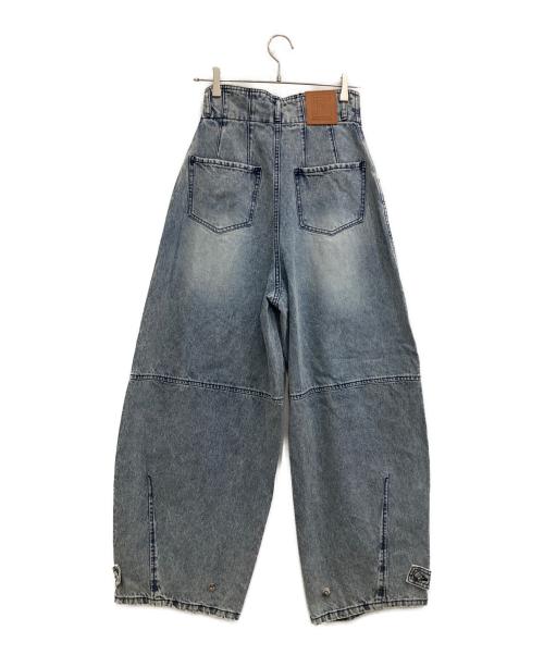 PRANK PROJECT（プランクプロジェクト）PRANK PROJECT (プランクプロジェクト) High Waist Banana Denim Pants インディゴ サイズ:38の古着・服飾アイテム