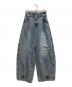 PRANK PROJECT（プランクプロジェクト）の古着「High Waist Banana Denim Pants」｜インディゴ