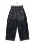 MAISON SPECIAL (メゾンスペシャル) Wrangler (ラングラー) Collaboration Flower Embroidery Denim Pants ブラック サイズ:38：14000円