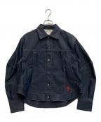 OMMOオーエムエムオー）の古着「SQUARE SLEEVE JK」｜インディゴ